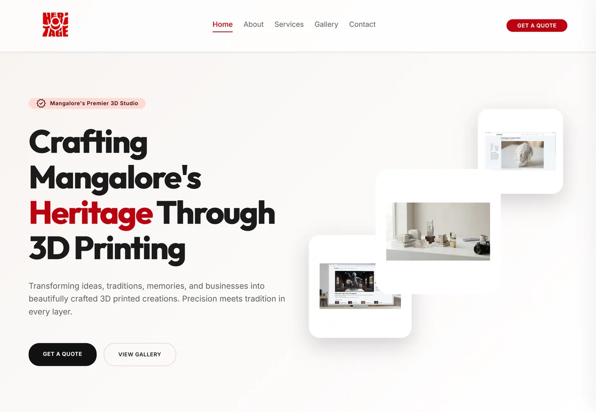 Engineering the 3D Heritage E-Commerce Platform: Laravel, Razorpay & DTDC Integration